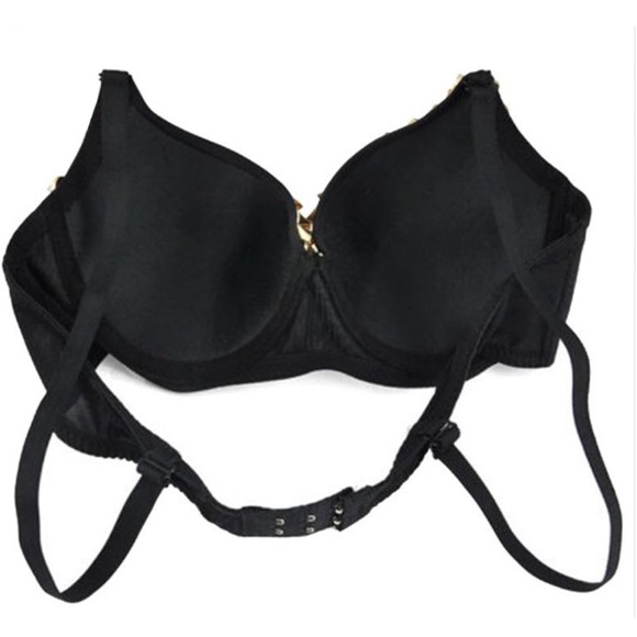 Spiked Studded Spikey Spike Bra Punk Grunge Emo Alternative Rave Festival - Picture 4 of 9